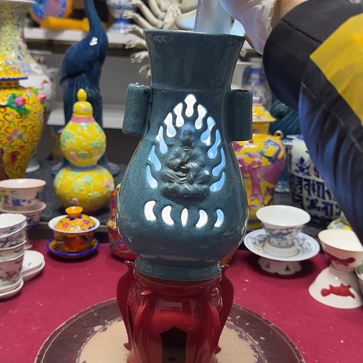 摆件工艺品瓷片装饰