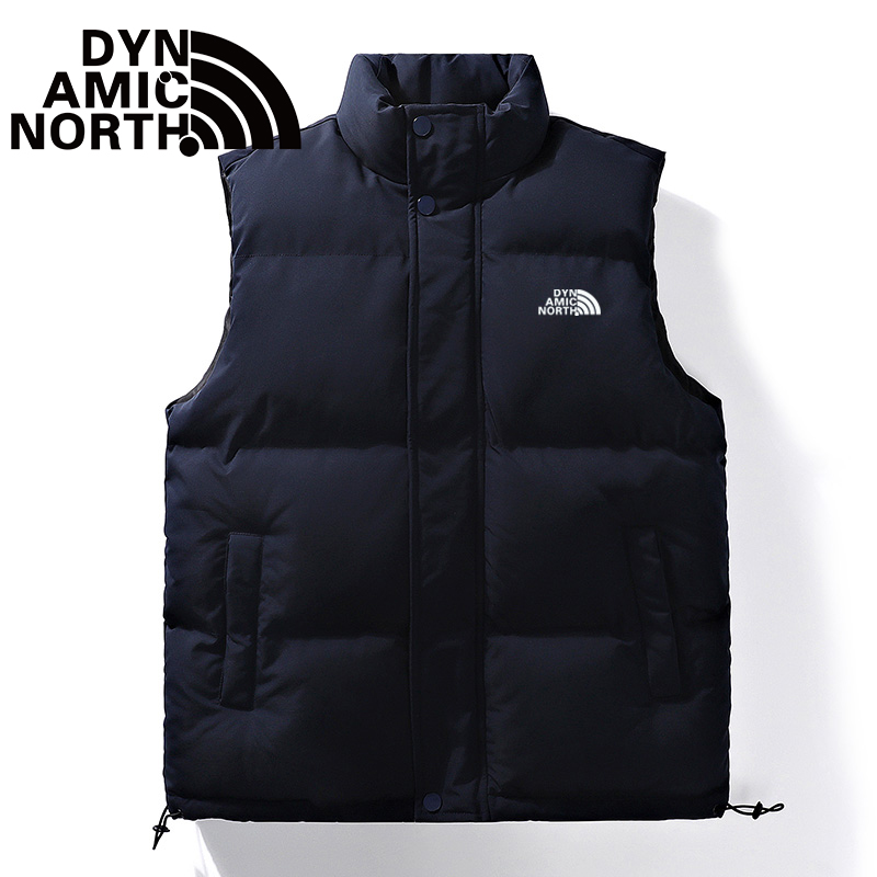 DYNAMIC NORTH/动感北面秋冬季立领保暖潮牌棉马甲舒适耐磨外套