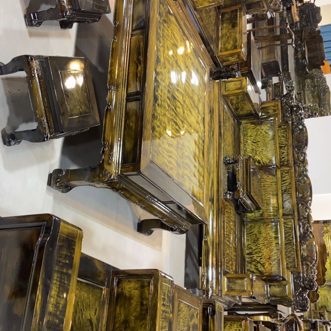 楠木财源滚滚沙发十三件套