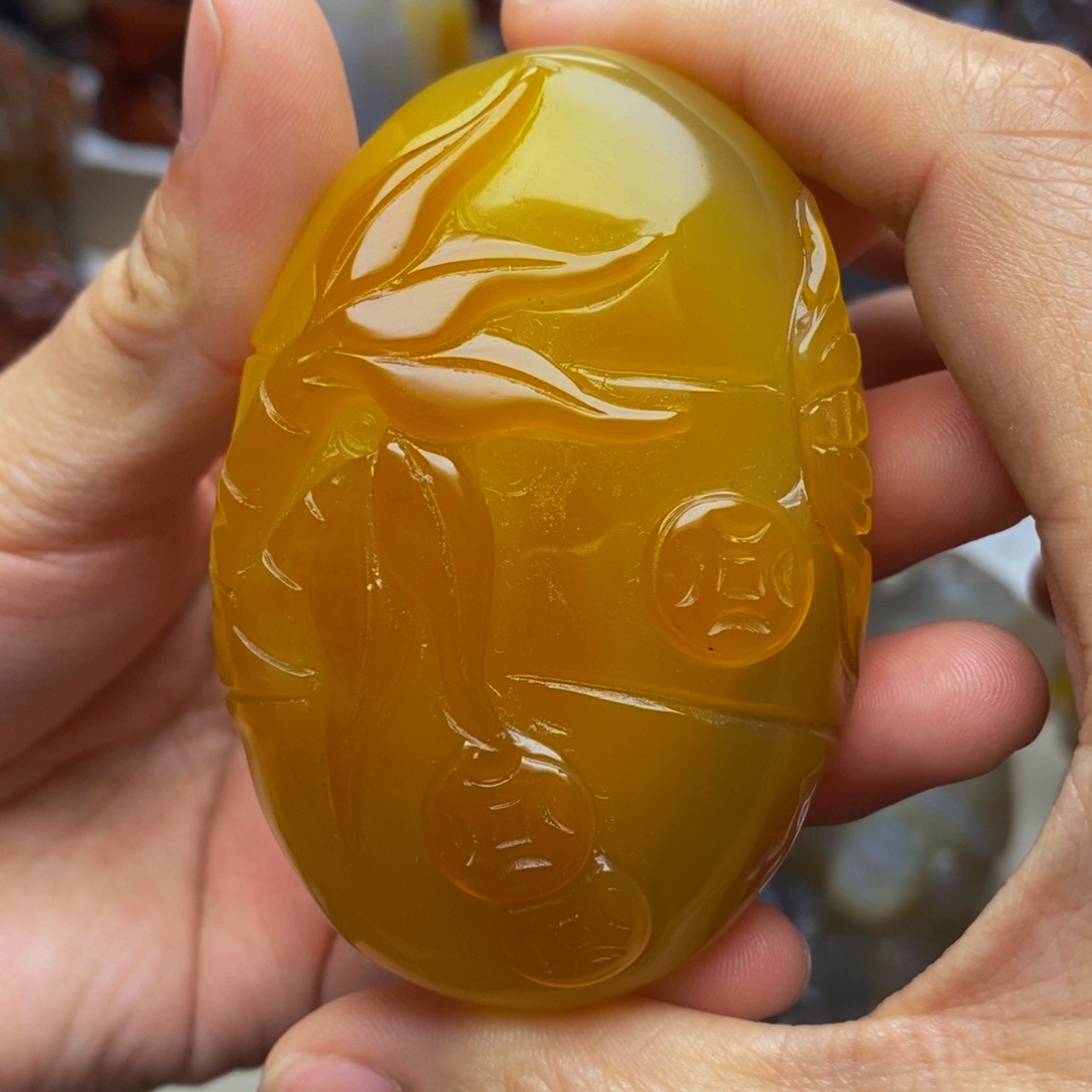 玛瑙/玉髓手把未镶嵌