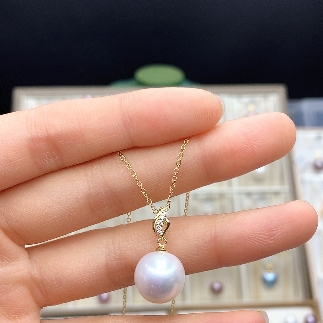 淡水珍珠合金颈饰