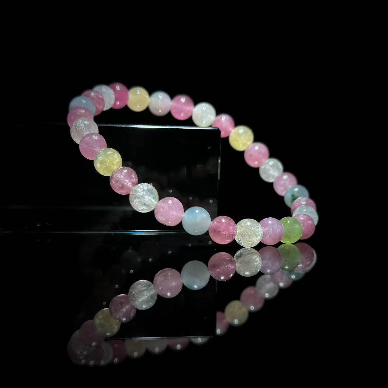 SJ1498 诸事顺遂/ 逢事“碧玺”手链 多样性发其一