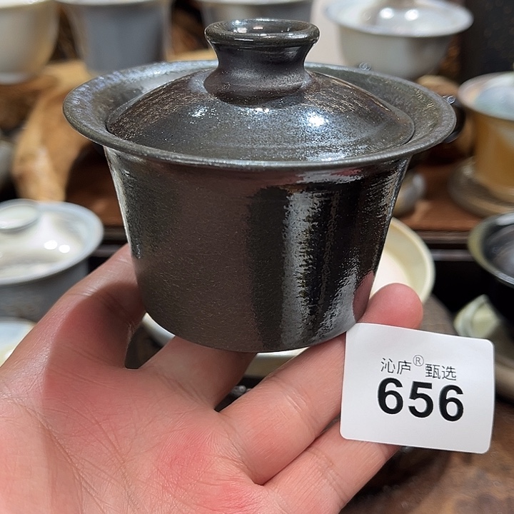 沁庐柴窑古法柴烧全手工茶具