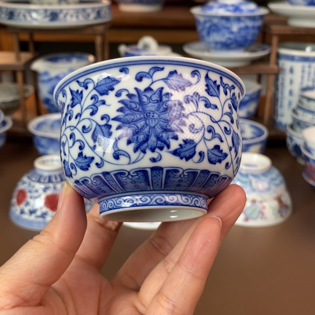 景德镇陶瓷手工手绘