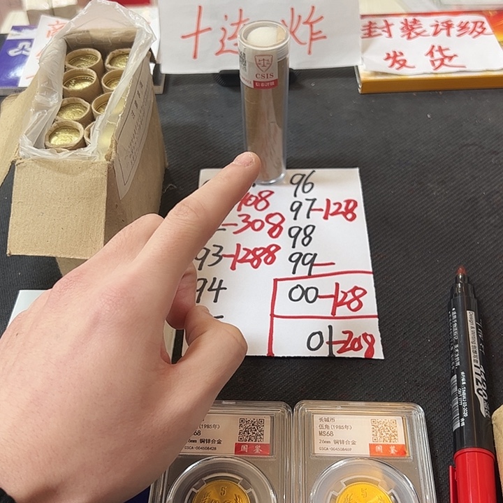 中国人民银行93门卷封装评级