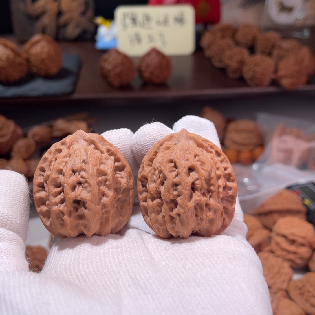 文玩核桃把件37佛肚