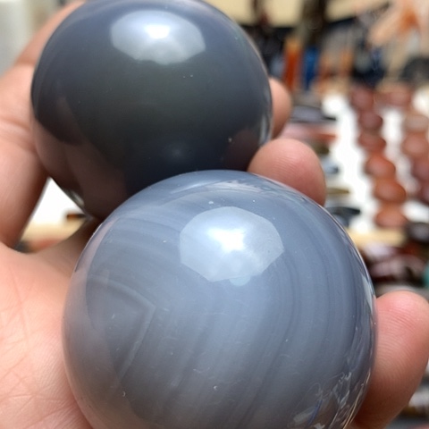 玛瑙/玉髓颈饰合金