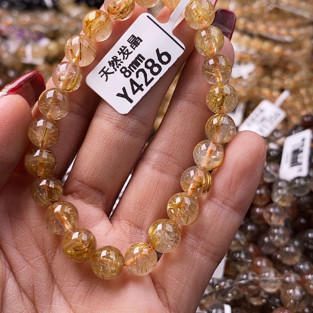 水晶手链未镶嵌水