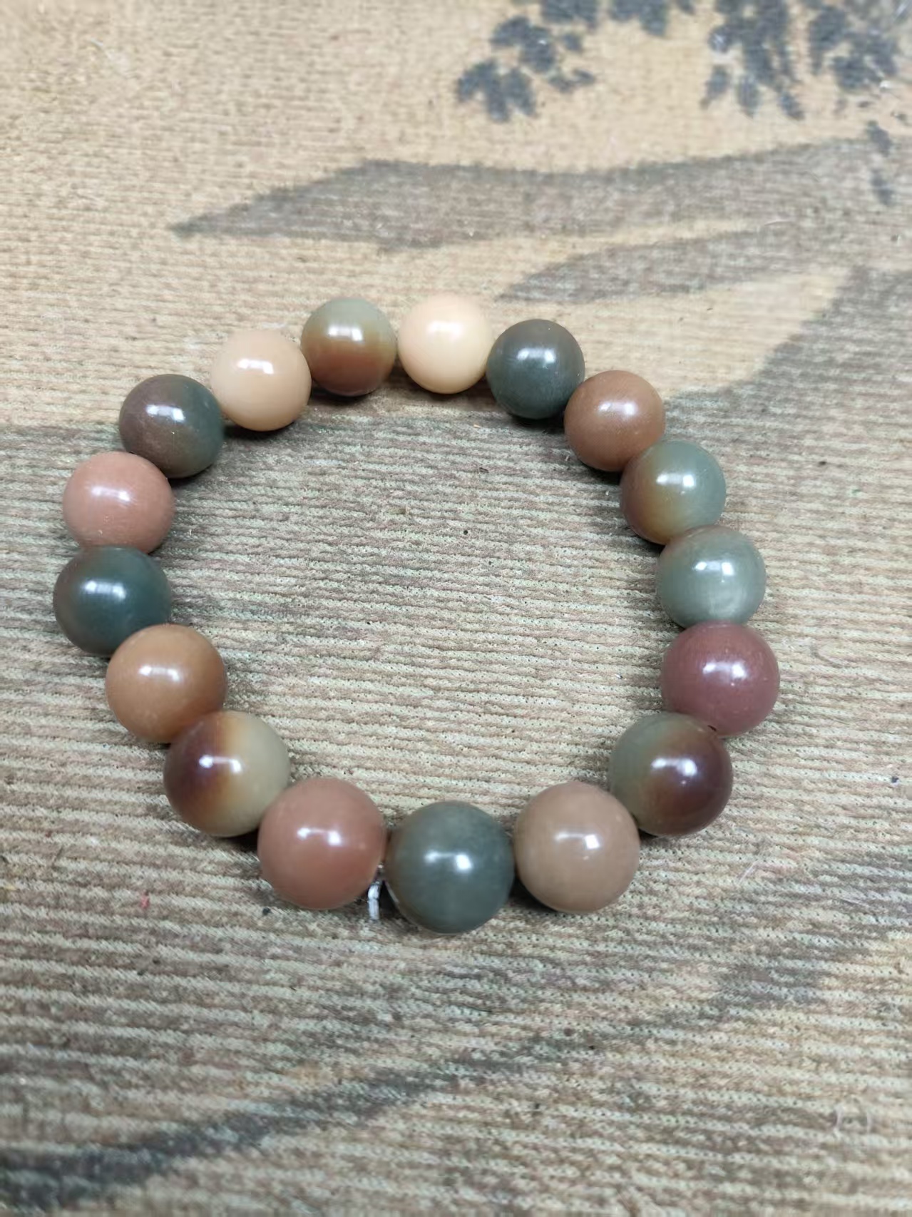 白玉菩提单圈手串敦煌