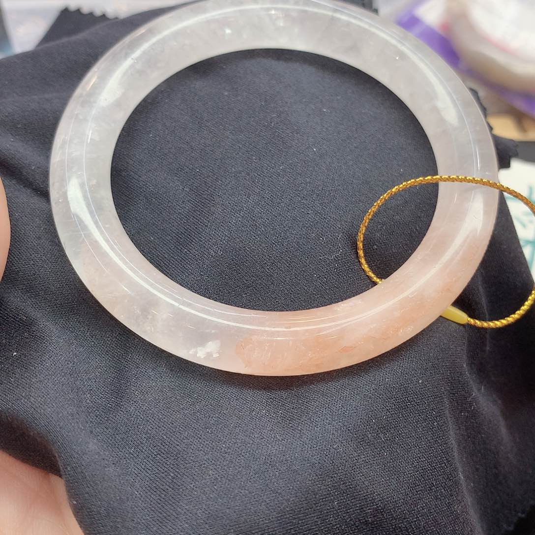 水晶手镯未镶嵌147（瑕疵5657