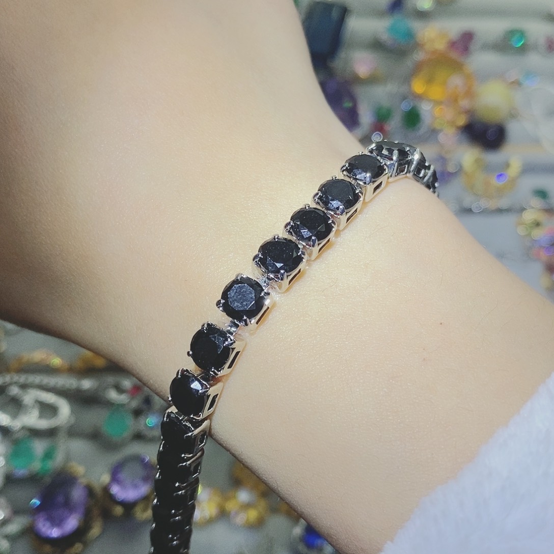 【闪购商品】托帕石耳饰银S925镶嵌