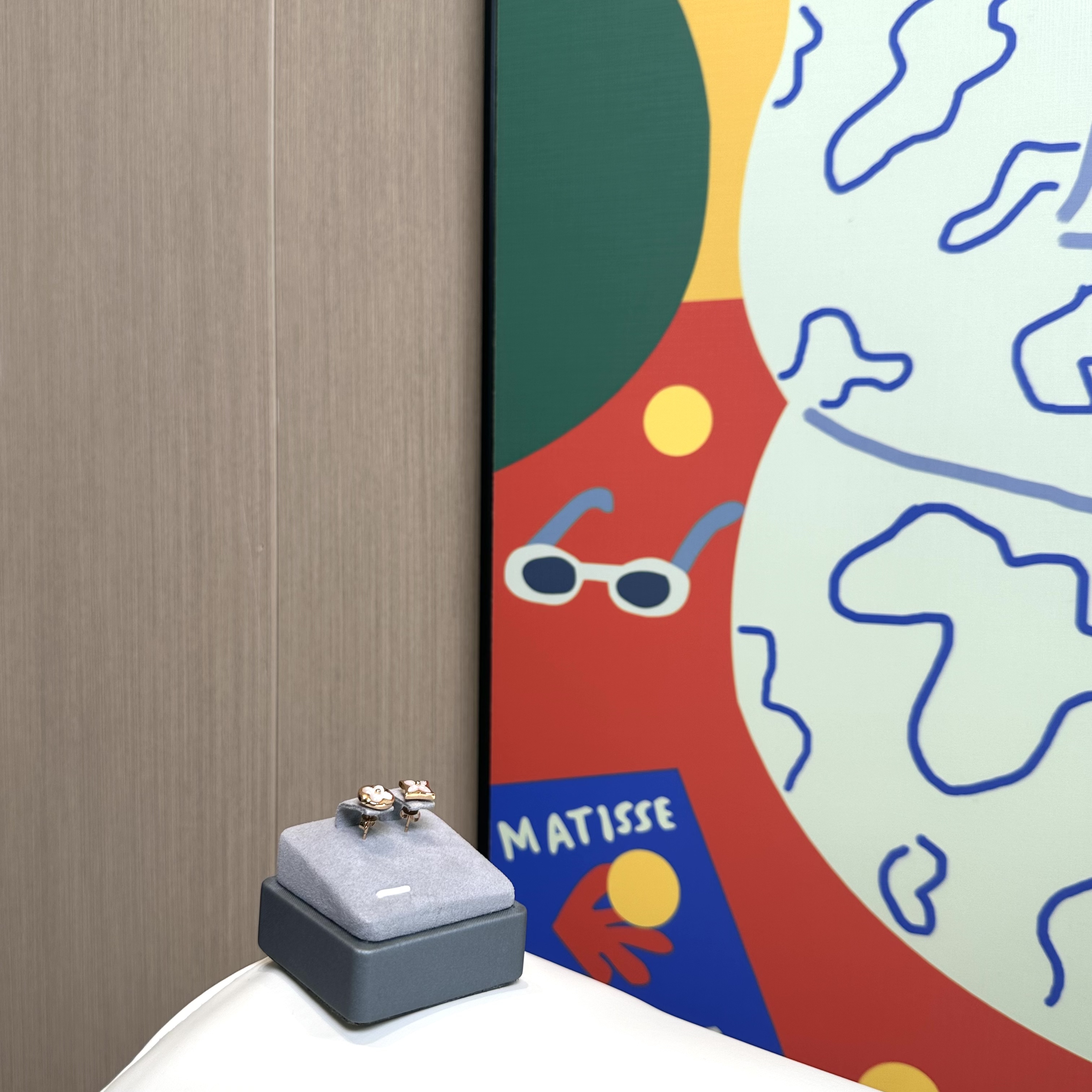 合金耳饰 气质温柔【老花耳钉】