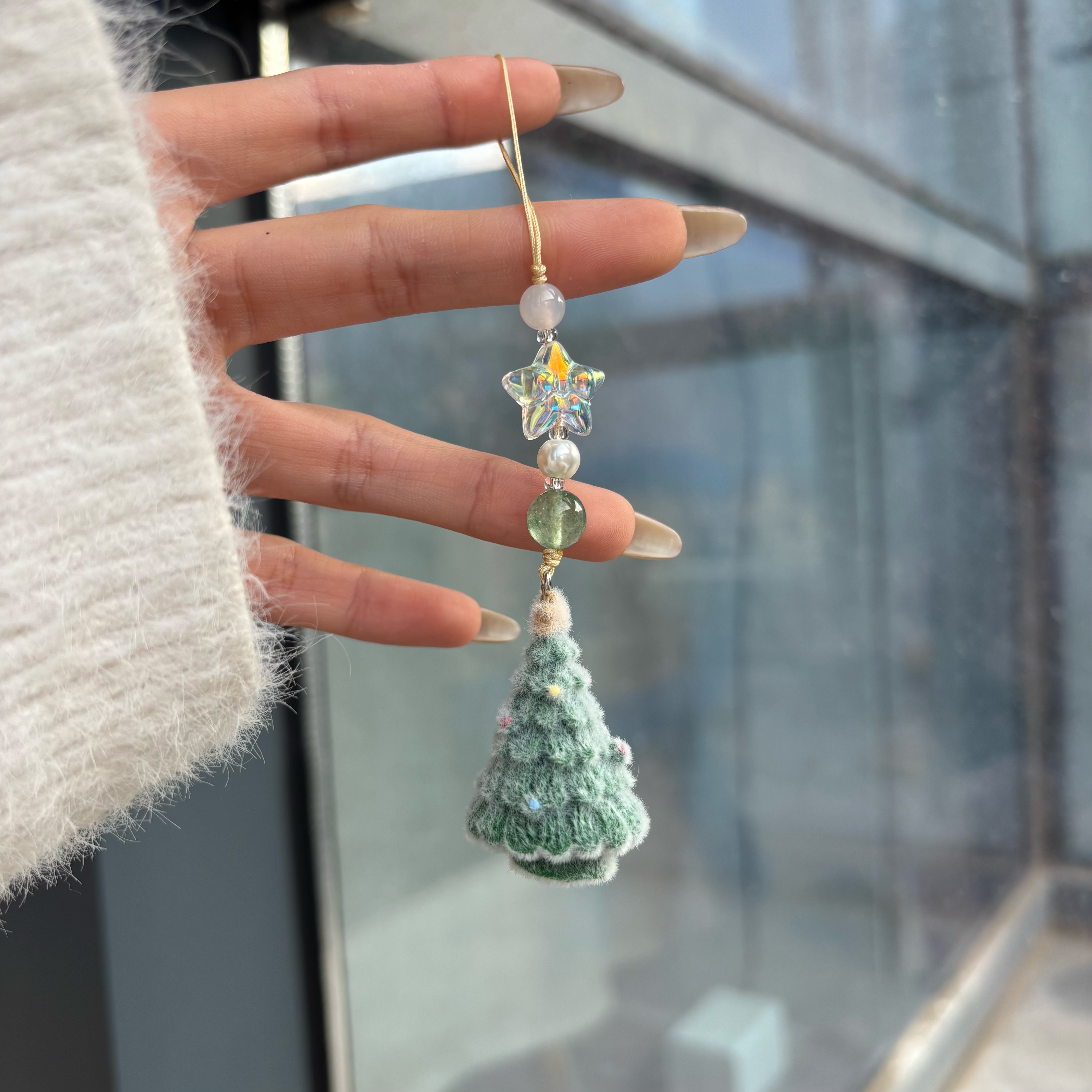 圣诞树可爱挂件包包挂卡通