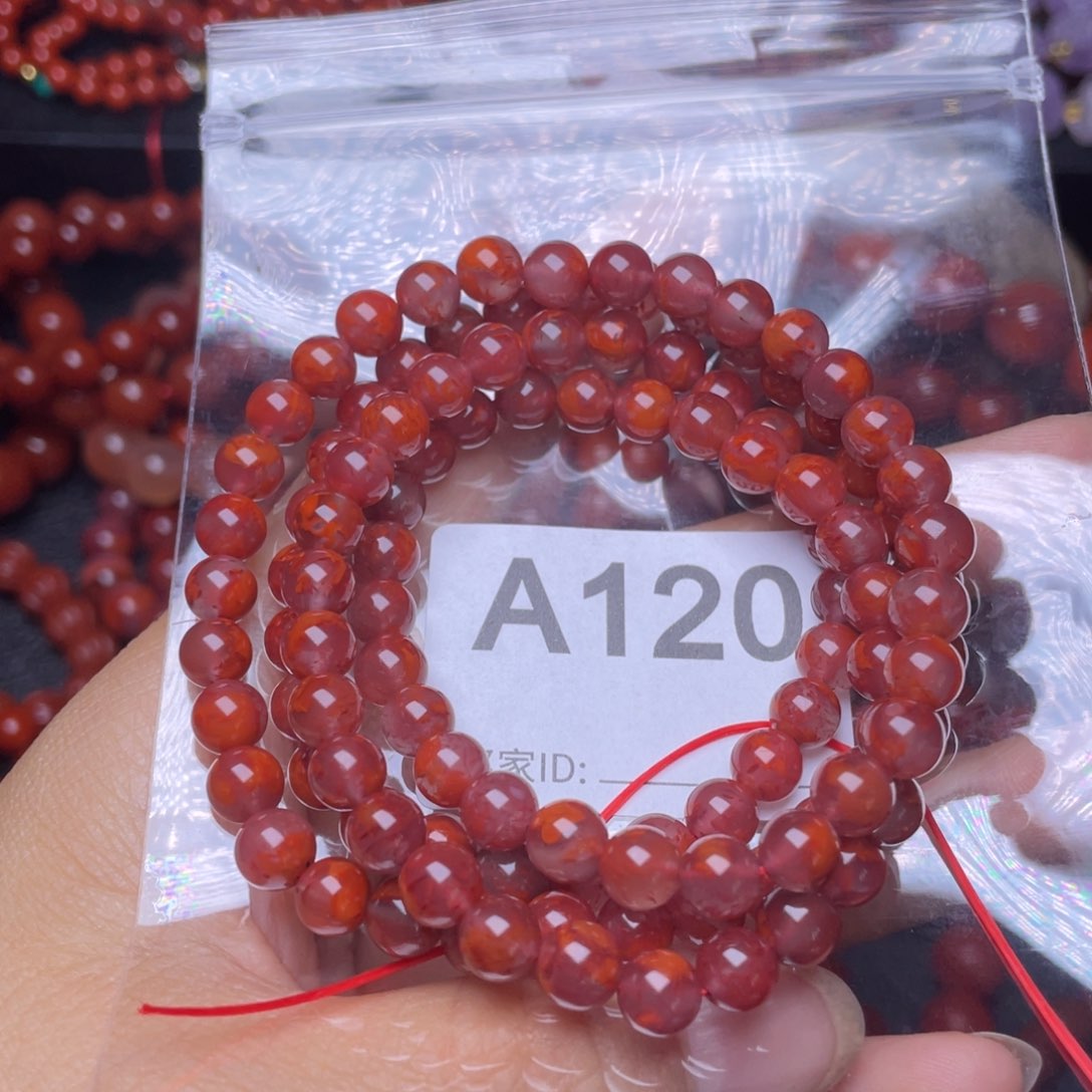 手链未镶嵌南红玛瑙C****~