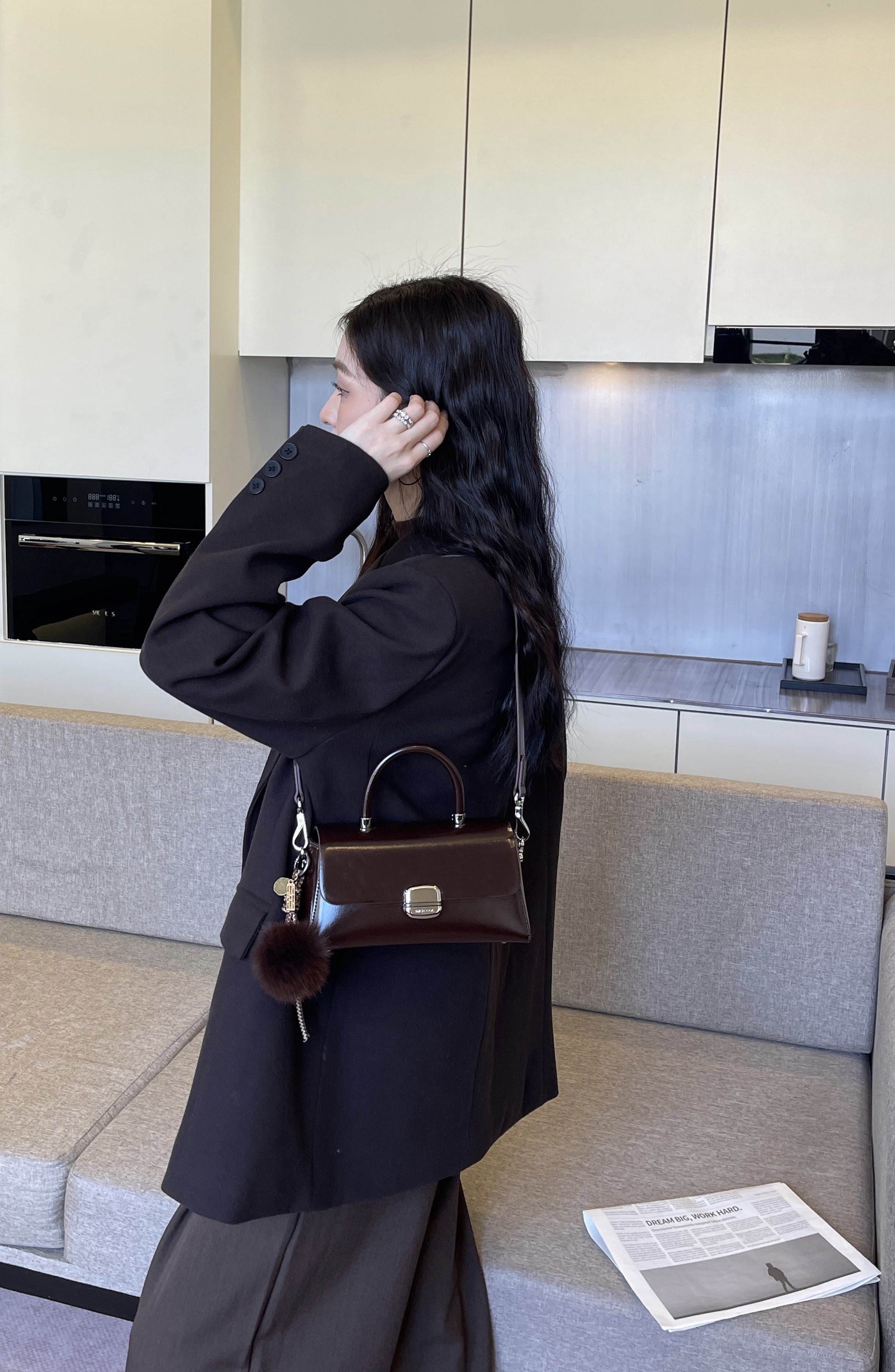 《251-300》小众女包百搭简约设计春夏秋女生时尚韩版系斜挎单肩包