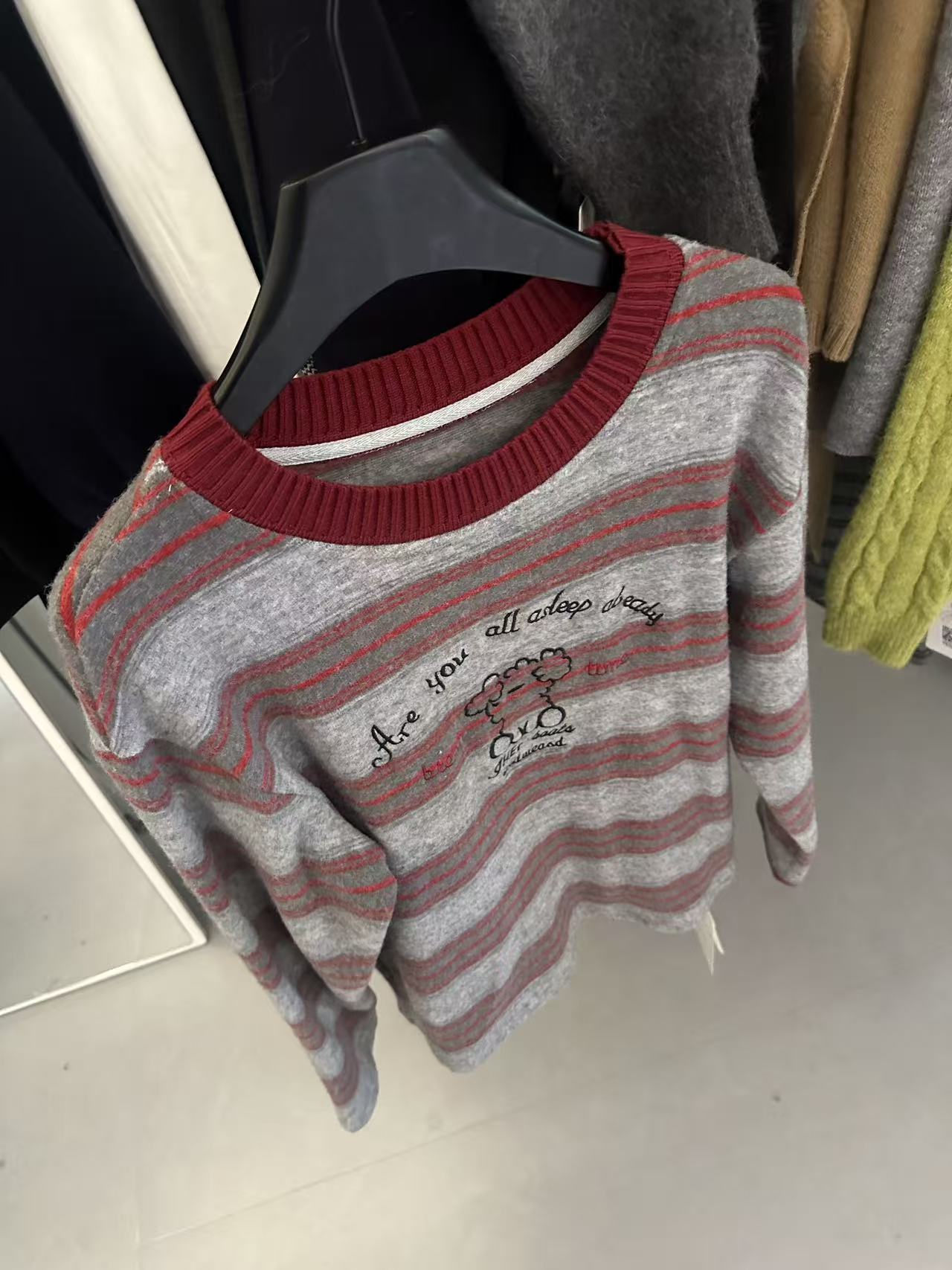 【ARONG阿荣家】条纹上衣02512-均色