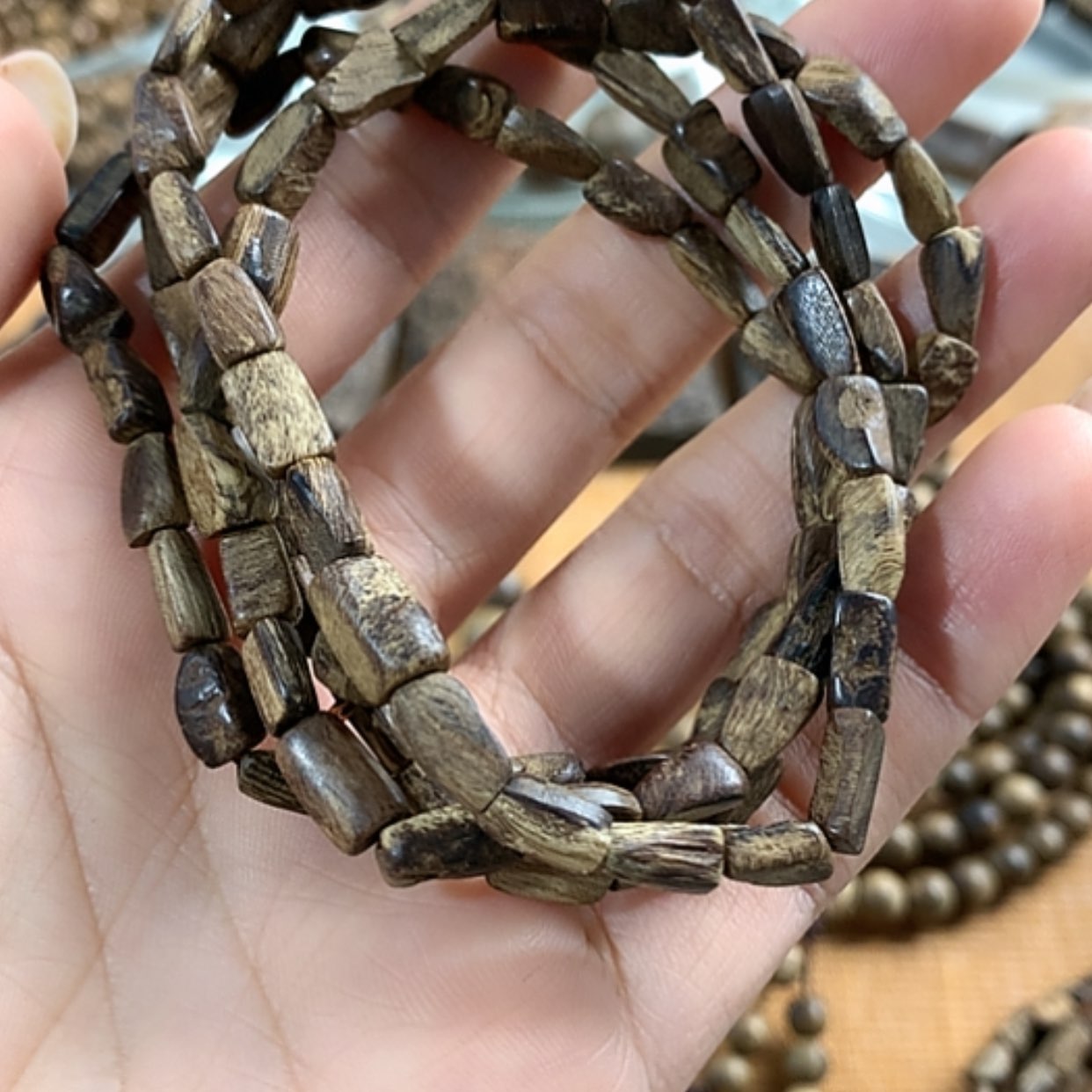 【闪购商品】沉香手串?*男老惠安沉香10.3克沉水多圈