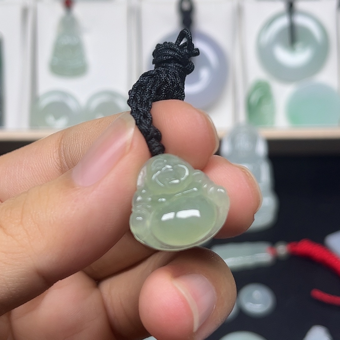 翡翠未镶嵌颈饰缅甸天然翡翠