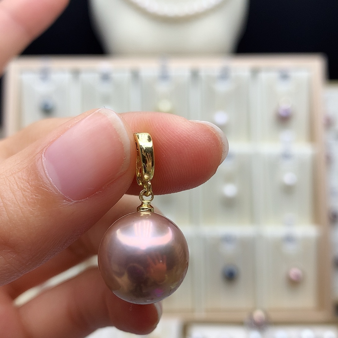 合金淡水珍珠颈饰