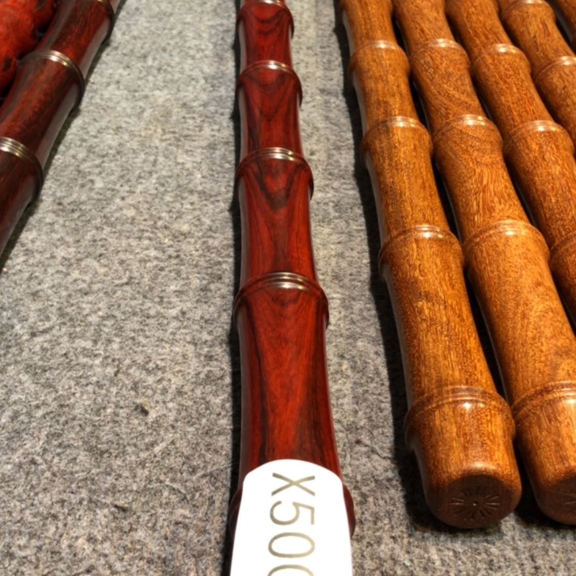 【闪购商品】木陳*紫檀木竹节棍一根500