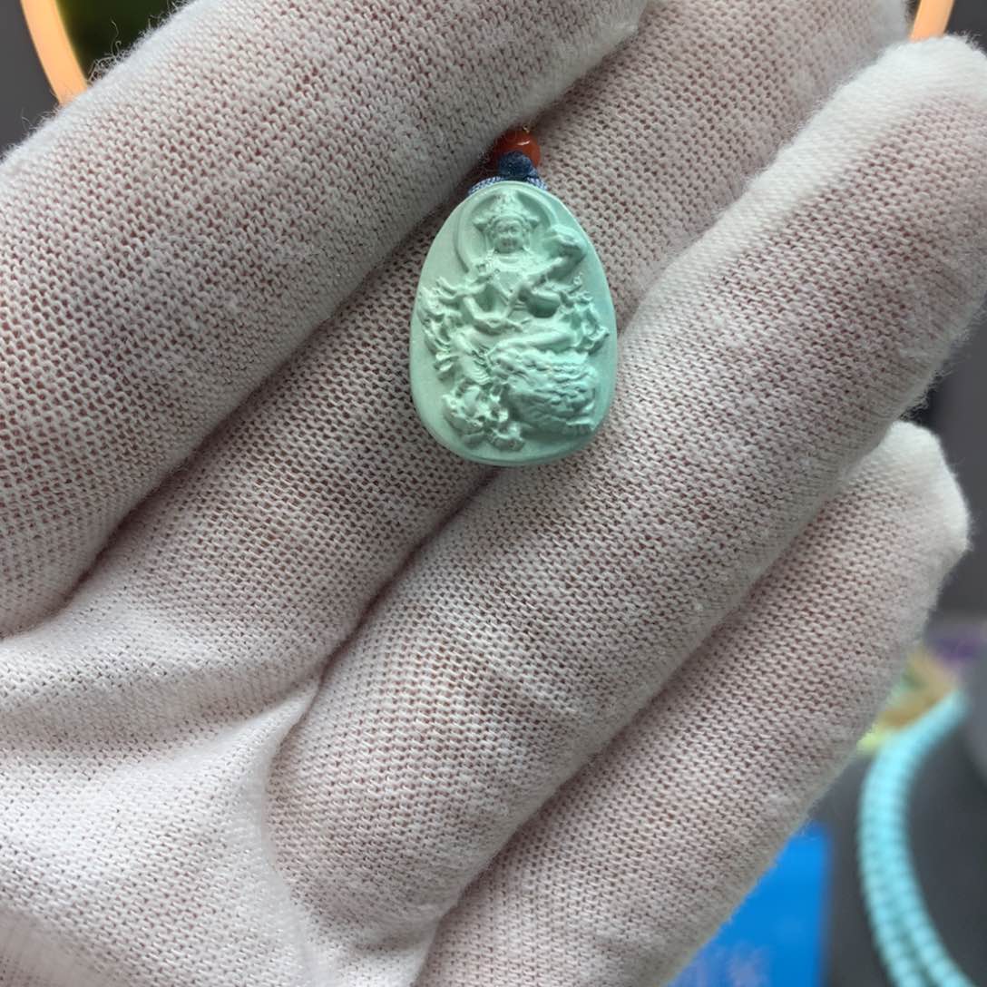 绿松石挂件未镶嵌