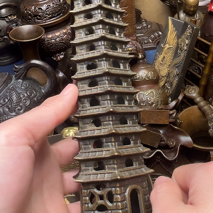 精美铜器批发档口