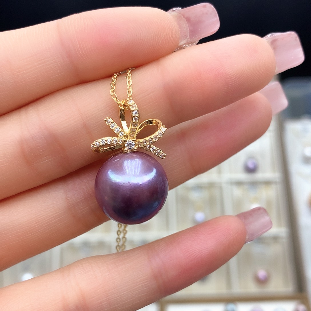 淡水珍珠颈饰合金