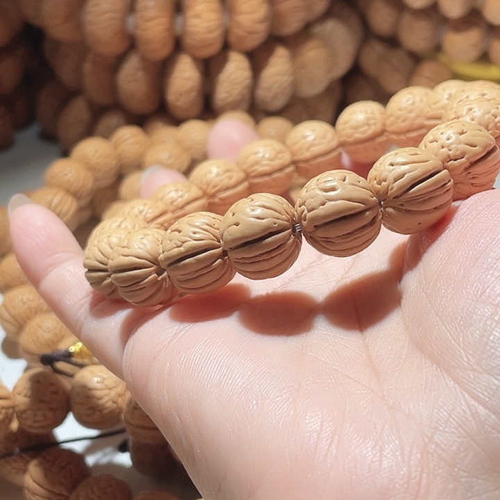 铝***家桃核吊坠桃核手串金丹13