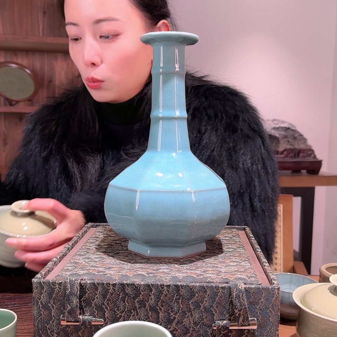 官窑花器花瓶插花