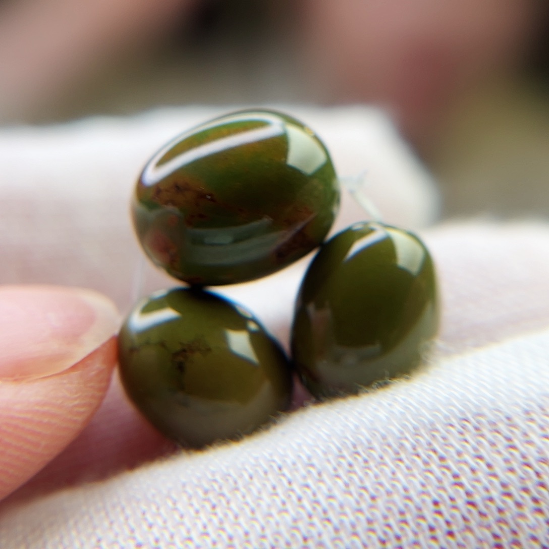 未镶嵌绿松石珠宝奇石9.2腰珠