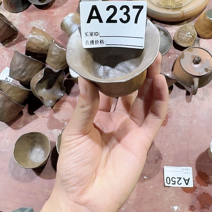 紫砂茶壶坭兴陶柴烧