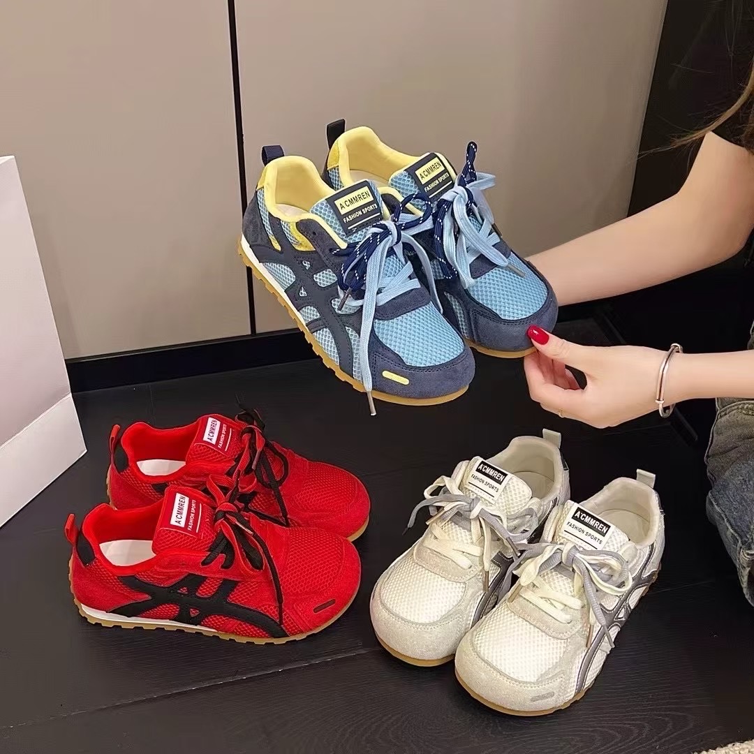 百搭低帮休闲鞋透气阿甘鞋女鞋