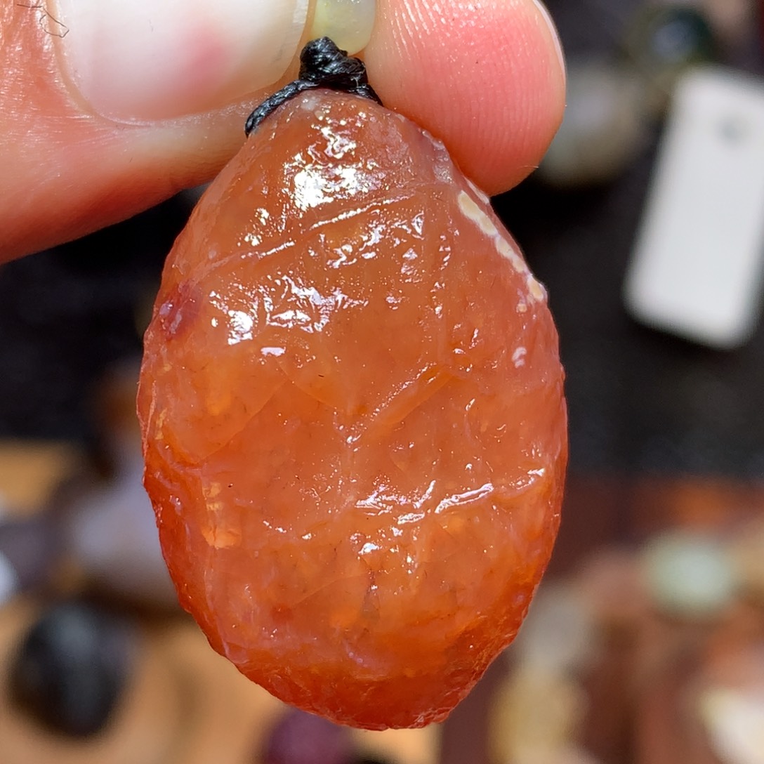 未镶嵌玛瑙/玉髓珠宝半成品