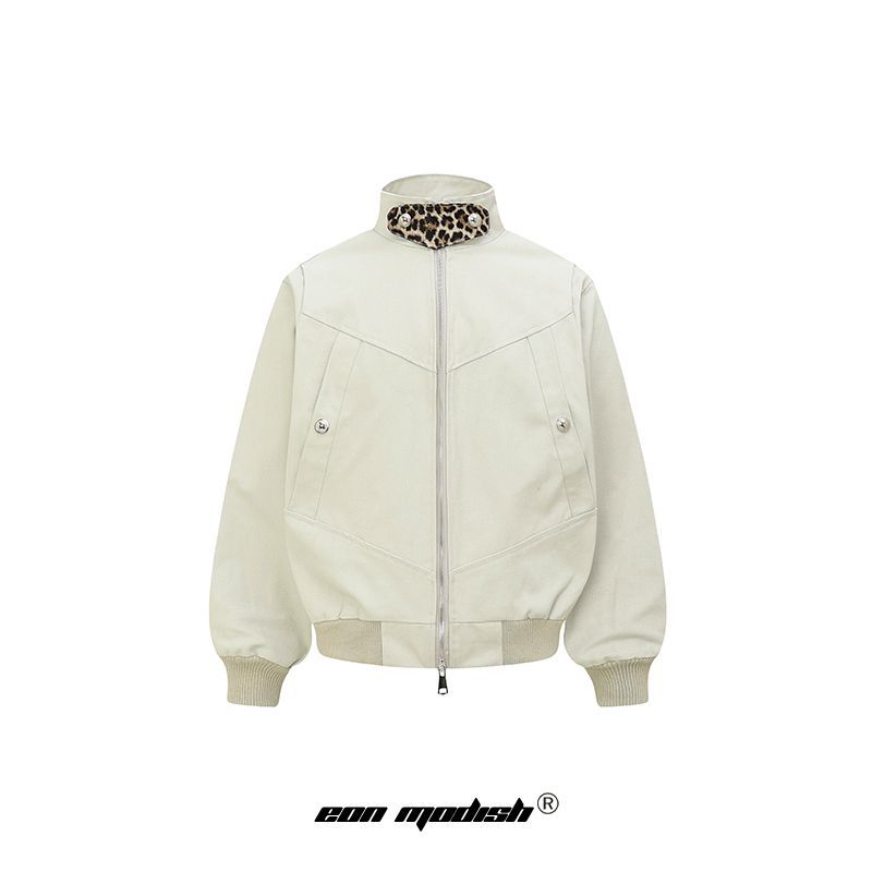 0712 2025春季新款实拍美式复古clean fit重工夹克外套