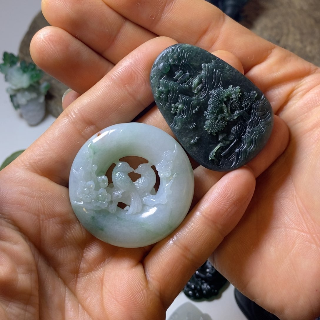 定制翡翠未镶嵌m*n翡翠