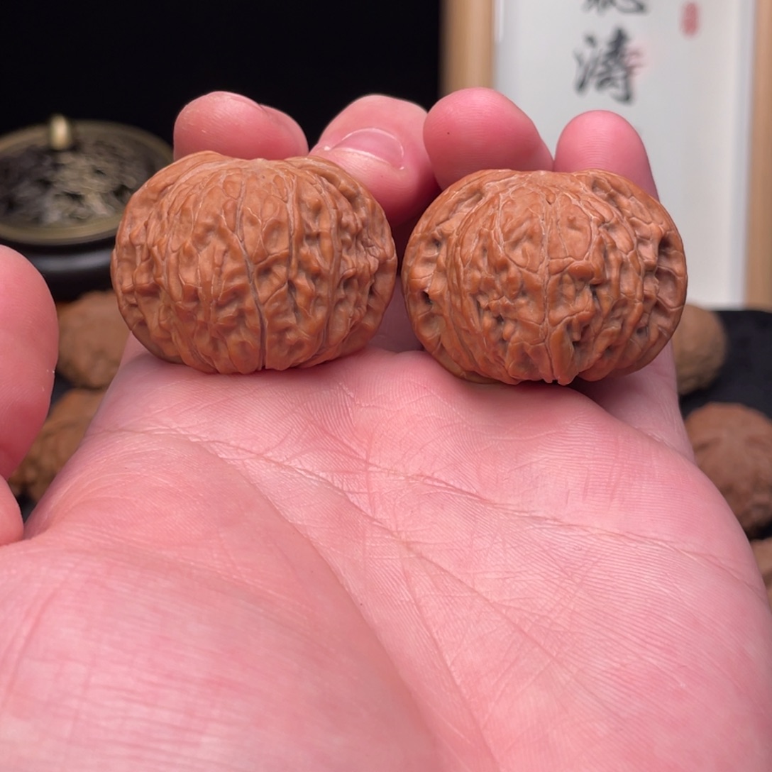 吊坠文玩核桃40正磨