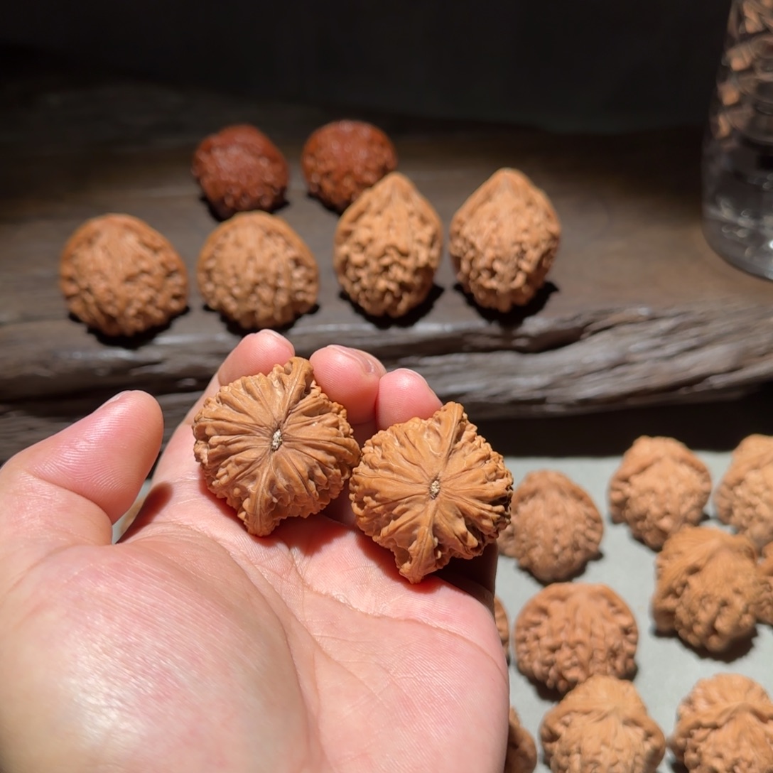 不***与吊坠文玩核桃39.5尺全品房山山地磨