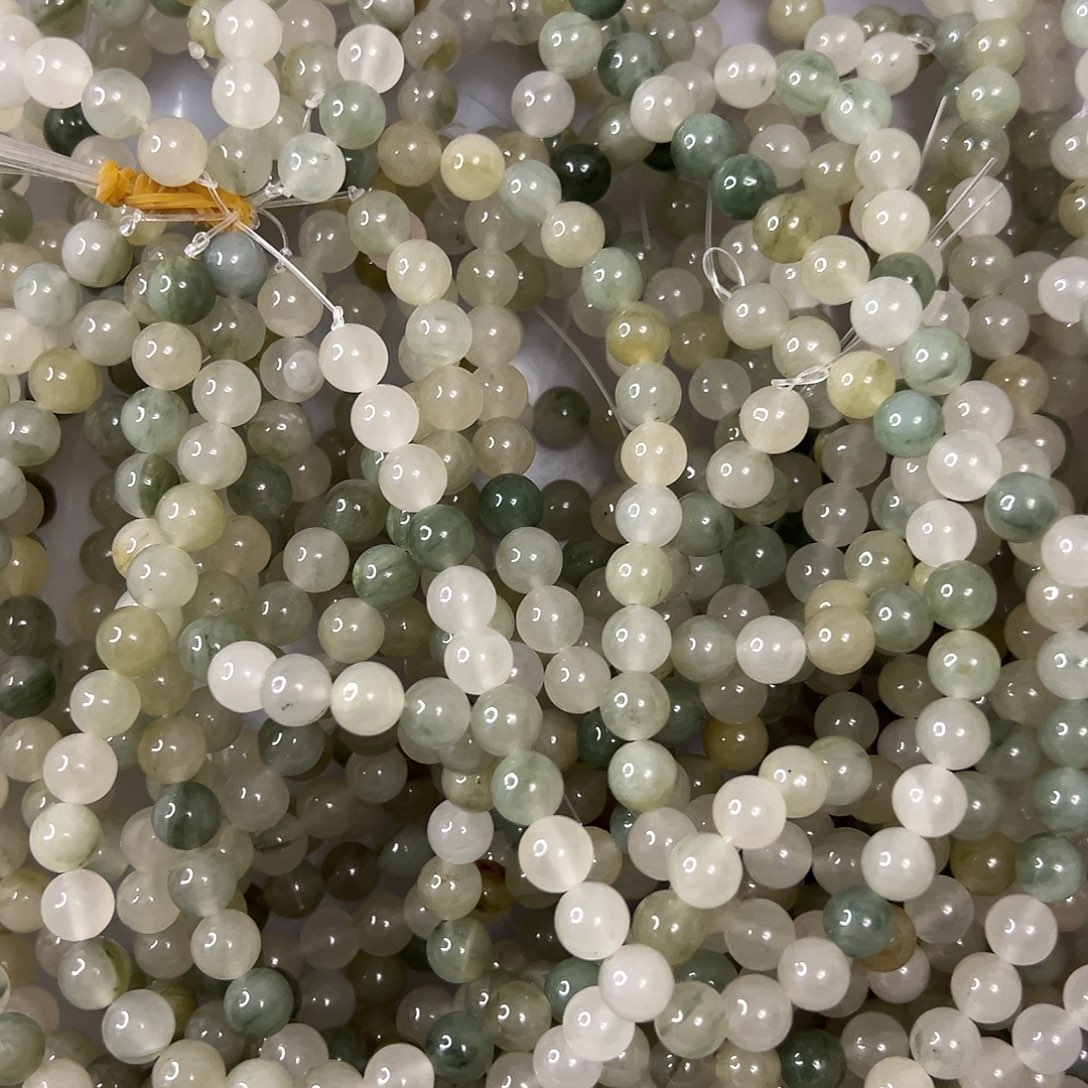 玛瑙/玉髓未镶嵌珠宝半成品，卡8天山翠2条