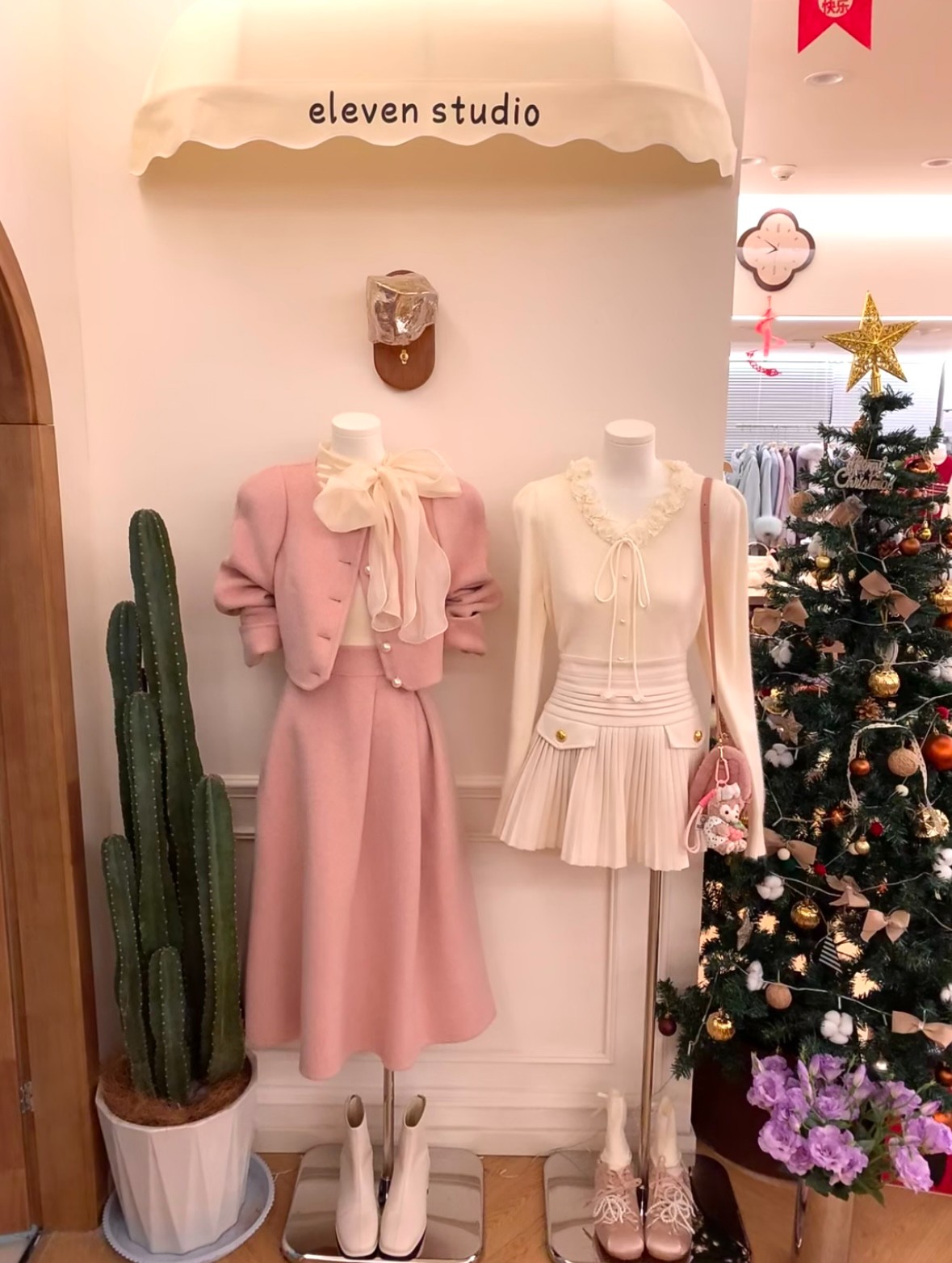 【现货】小羊Studio 韩系轻奢小香风美衣女装