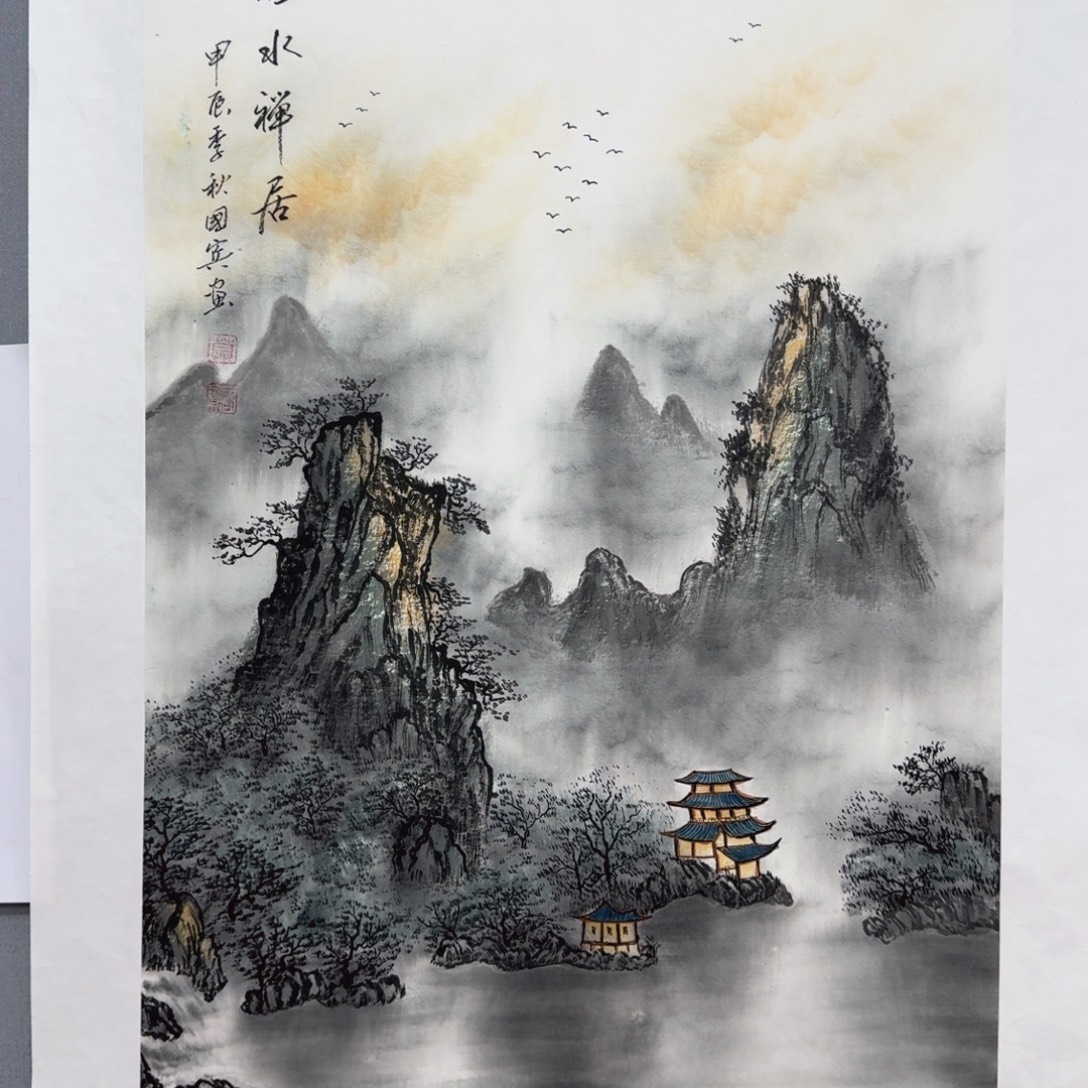 国画国画莫国宾老师精品