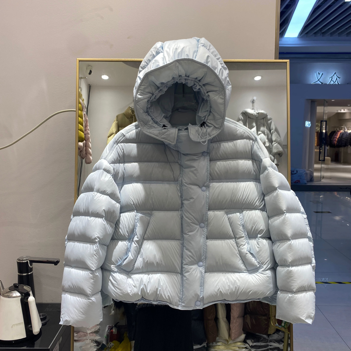 9902花边加厚排骨防寒服A11中间