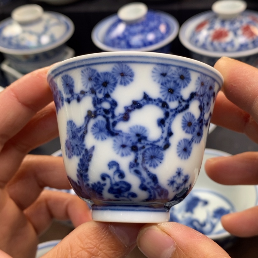 【闪购商品】景德镇青花主人杯