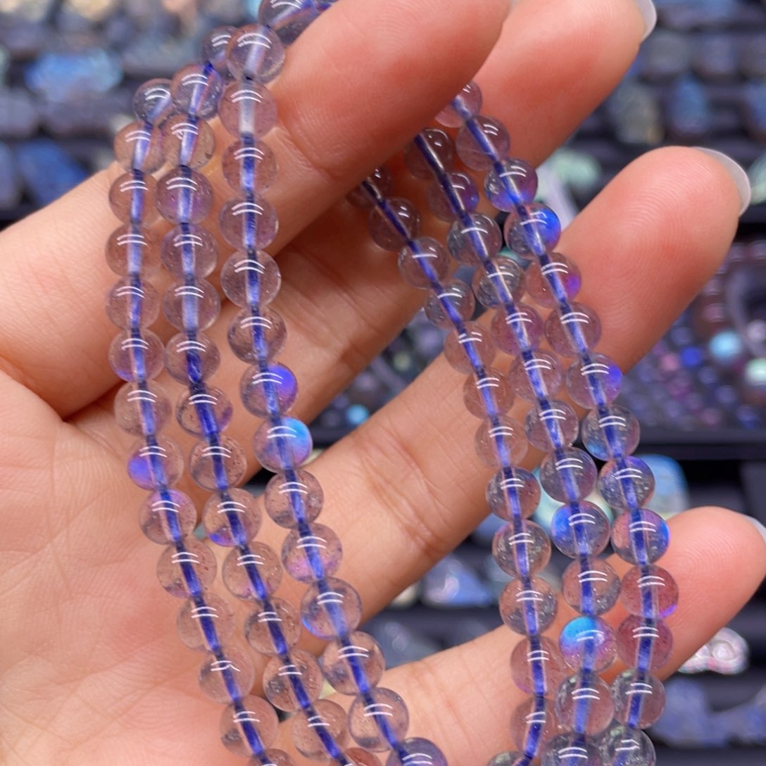 长石手串未镶嵌5.6左右