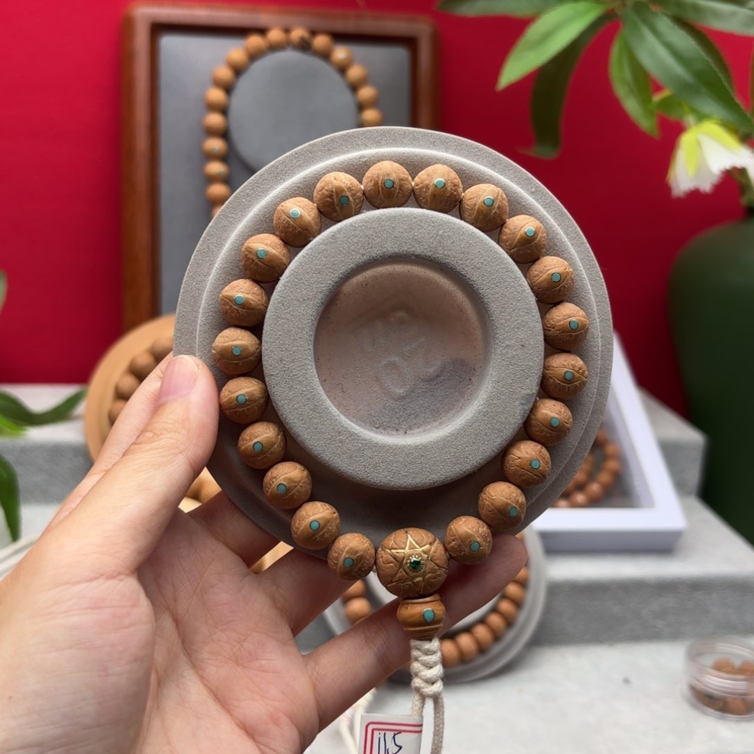 凤眼菩提手串11.5左右镶嵌手串