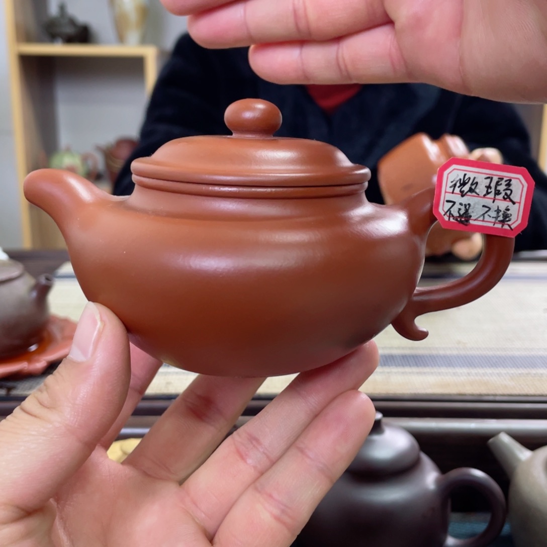紫砂茶壶仿古微微瑕
