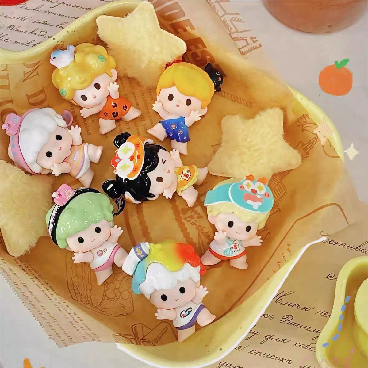 【波比拆盒】正版ZOZZO-左左左右逢源系列萌粒盲盒摆件