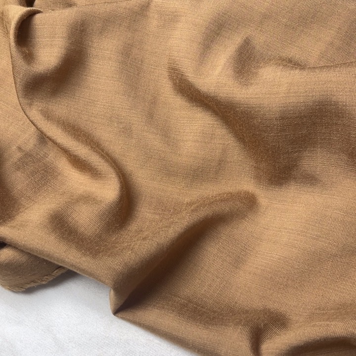 天丝（莱赛尔纤维）卡其色麻棉2米
