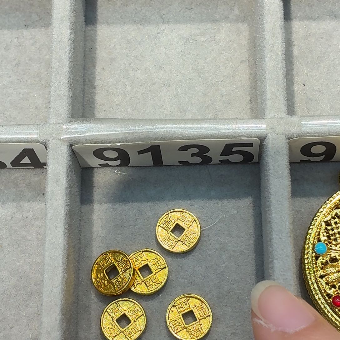 铜合金9135强保色发 5个壹笔壹通孔