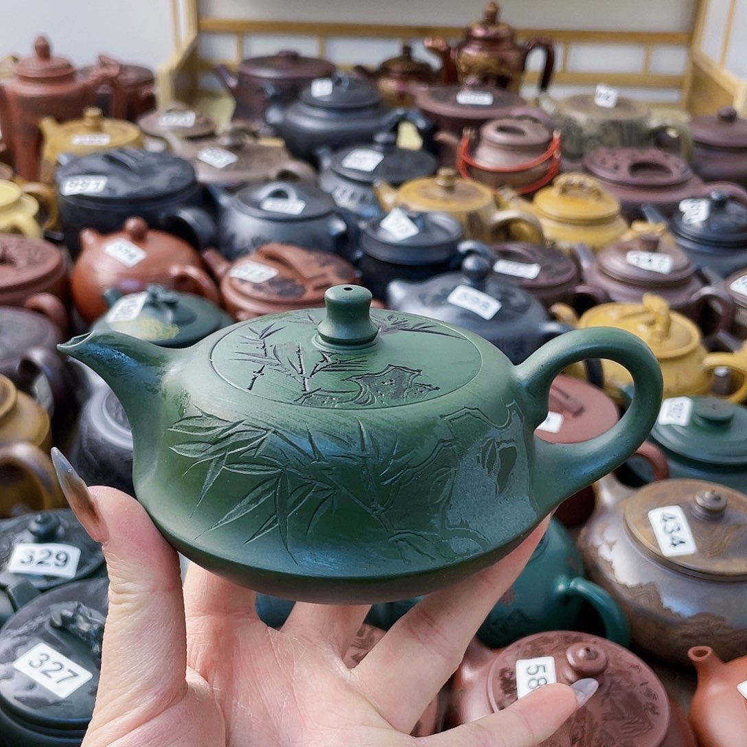 茶壶紫砂谢*紫砂微瑕