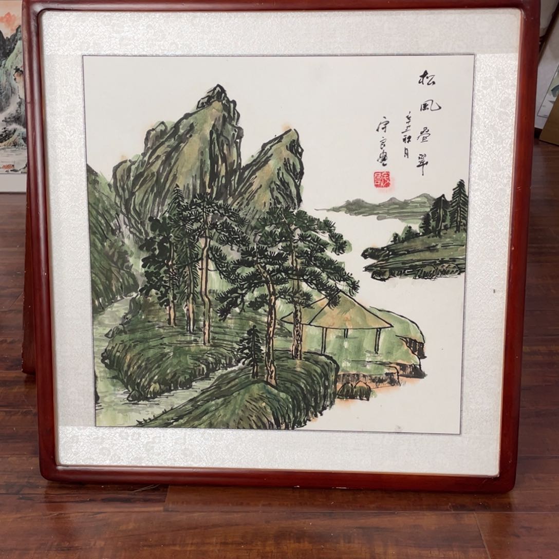 国画带框尺寸63*63厘米